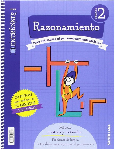 CUADERNO RAZONAMIENTO 2ºPRIMARIA ENTRENATE